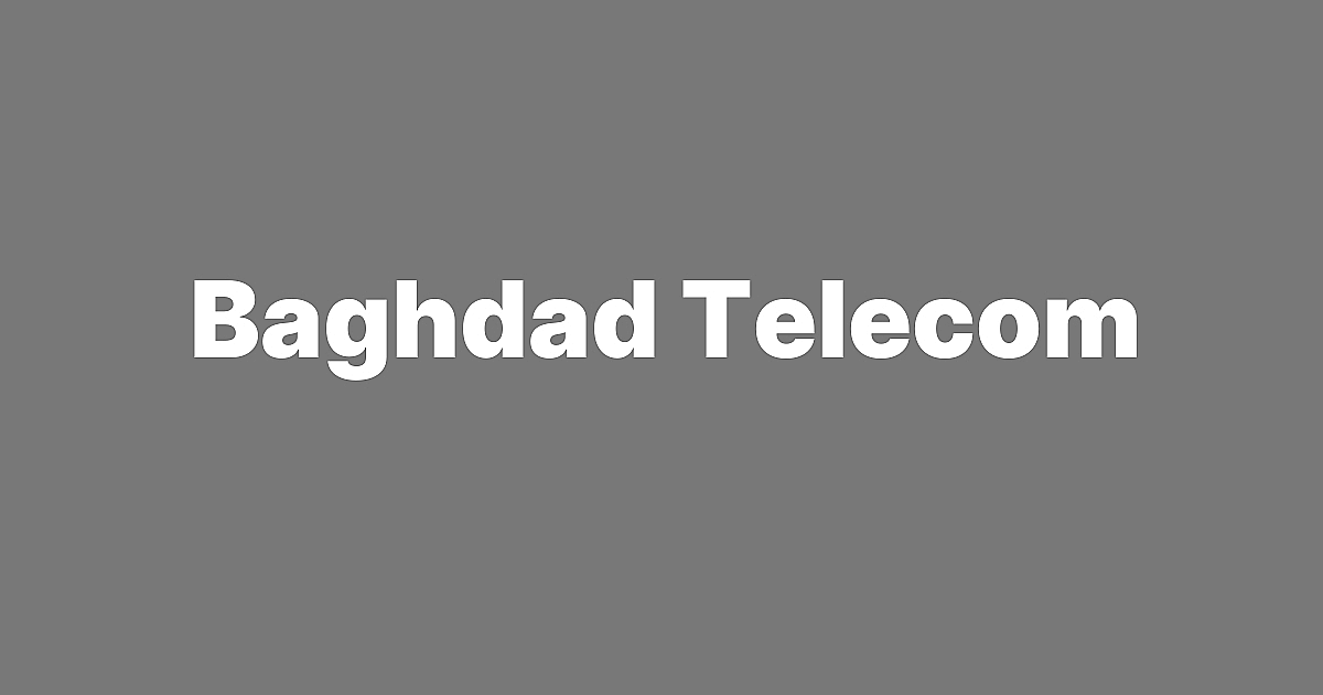 Baghdad Telecom Logo